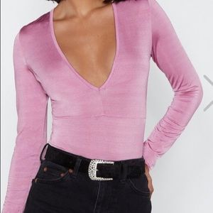 Nasty gal Plunge Bodysuit